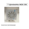 Reshetke INOX 15x15 Ø50 horizontale ujembledhes Reshetke INOX 15x15 Ø50 horizontale ujembledhes
