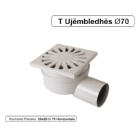 T UJE MBLEDHES 20X20 Ø 70 HORIZONTAL