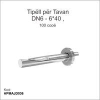 Tipell per tavan DN6 - 6x40 100 cope
