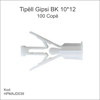 Tipell - Tiplla Gipsi Flutur BK 10x12 - 100 cp Tipell - Tiplla Gipsi Flutur BK 10x12 - 100 cp