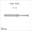 Tipell 6x80 (50 cope) Tipell 6x80 (50 cope)