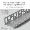 Baze e nisjes fillestare per stiropor nga metali 2m Baze e nisjes fillestare per stiropor nga metali 2m