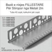 Baze e nisjes fillestare per stiropor nga metali 2m