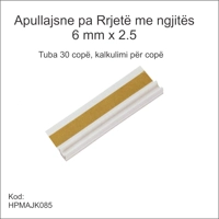 Apullajsne pa rrjete me ngjites 2.5m x 6mm
