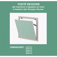 Dere Revizore Mbuluese kasete Rryme Uji Nxemje Dimensionet  cm 20x20/30x30/40x40/50x50/60x60