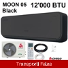 KLIMA 12000 BTU INVERTER SMART WIFI CHIGO MOON 05 (-25°C/+50°C) Black Matte (e Zezë)