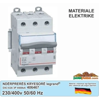 Legrand DX3 3p 63A - 406467 Ndërprerës Kryesor i Ngarkesës