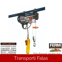 ELEVATOR/NGRITES I NGARKESAVE 250KG - 500w