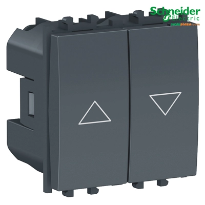 Ndërprerës modular për roleta 10A 2-module - i zi (Easy Styl-Schneider) Ndërprerës modular për roleta 10A 2-module - i zi (Easy Styl-Schneider)