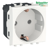 Easy Styl Schneider – Prizë Modulare me 2 Module me Tokëzim Anësor – E Bardhë
