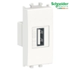 Easy Styl-Schneider, Prizë e të Dhënave USB 2.0, 1 modul, e bardhë