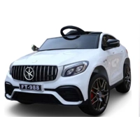 Makina Elektrike e bardhë për Fëmijë FT-988 me 2 Motorë, Telekomandë dhe Funksione të Avancuara