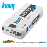 KNAUF MP 75SL 25kg - Llaq Suvatimi i fortë me bazë Gipsi për shtresa të trasha.