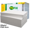PO6 18CM STIROPOL EPS - POFIX 100X50CM, Çmimi per m²
