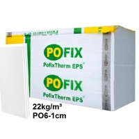 PO6 1CM STIROPOL EPS - POFIX 100X50CM, Çmimi per m²