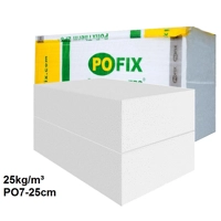 PO7 25CM STIROPOL EPS - POFIX 100X50CM, Çmimi per m²