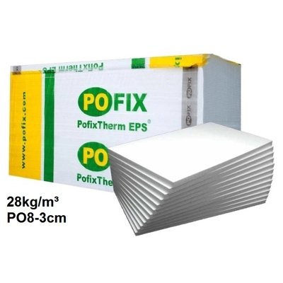 PO8 3CM STIROPOL EPS - POFIX 100X50CM, Çmimi per m² PO8 3CM STIROPOL EPS - POFIX 100X50CM, Çmimi per m²
