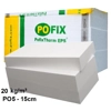 PO5 15CM STIROPOL EPS - POFIX 100X50CM, Çmimi per m²