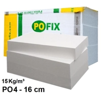 PO4 16CM  STIROPOL EPS - POFIX 100X50CM, Çmimi per m²