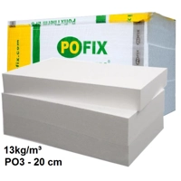 PO3 20CM  STIROPOL EPS - POFIX 100X50CM, Çmimi per m²