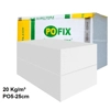 PO5 25CM STIROPOL EPS - POFIX 100X50CM, Çmimi per m²