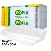 PO4 8CM STIROPOL EPS - POFIX 100X50CM, Çmimi per m²