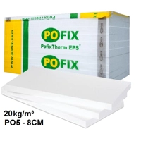 PO5 8CM STIROPOL EPS - POFIX 100X50CM, Çmimi per m²