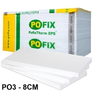 PO3 8CM  STIROPOL EPS - POFIX 100X50CM, Çmimi per m²