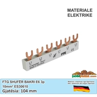 FTG Shufër Bakri për lidhjen e Siguresave - 6 Copa 3p 210mm 10mm² ES30610