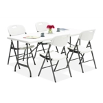 Set tavoline palosëse me 4 karrige – 180 cm Set tavoline palosëse me 4 karrige – 180 cm