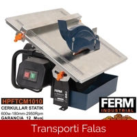 CERKULLAR PRERES PLLAKASH ME TAVOLINË 600W - 180mm - 2950 Rpm