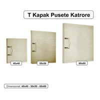 T KAPAK PUSETE 40X40 - 50x50 - 55x55