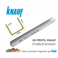 Knauf UD 27/28/0.6 - 3M PROFILE Çmimi për 1m (36 m)