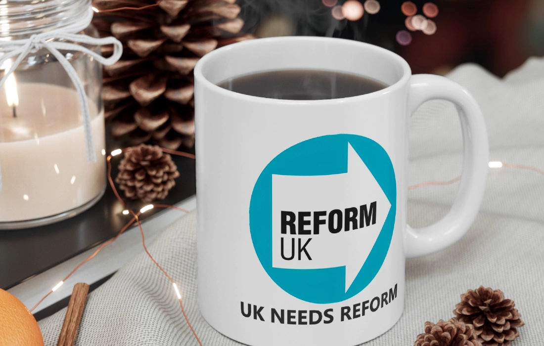 UK NEEDS REFORM VOTE REFORM COFFEE MUG