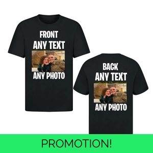 Personalised T-Shirt | Customisable with Any Text Any Phot..
