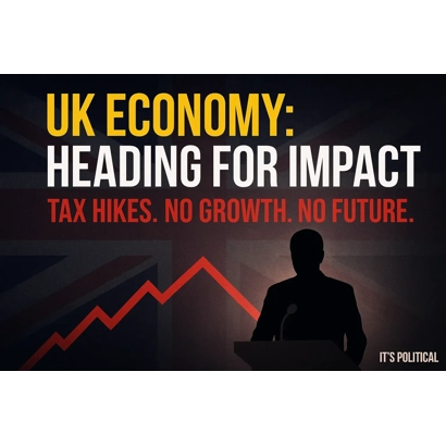 Rachel Reeves Is Driving the UK Economy Over a Cliff — and Taking Us With Her
