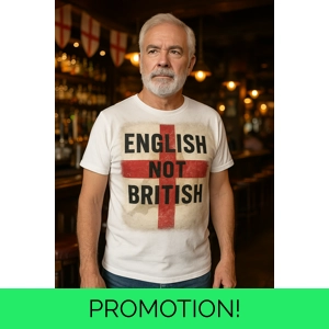 English Not British Tee,
