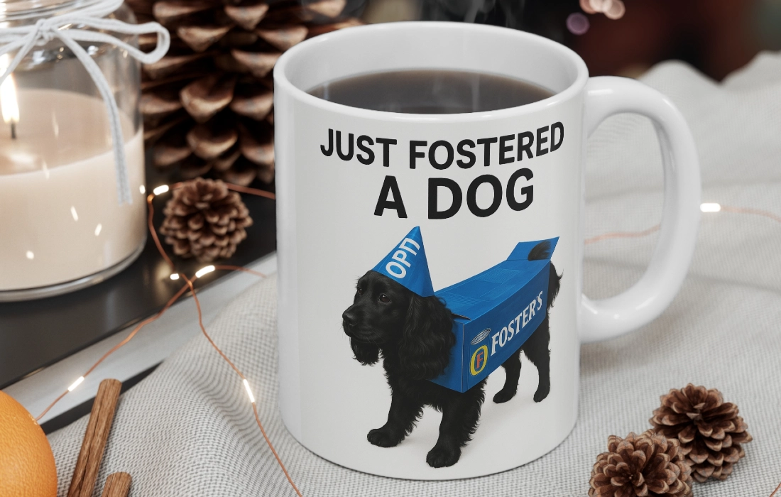 COCKER SPANIEL NOVELTY MUG