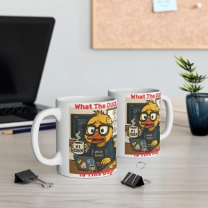 Sir Quacksalot funny geeky duck coder programer