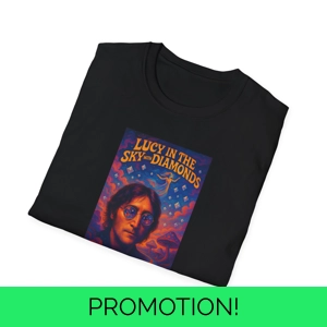 Retro Psychedelic T-Shirt, Beatles Lucy in the Sky with D..
