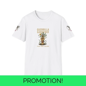 Guerrilla Gardener T-Shirt – Urban Gardening Fist Graphic ..