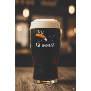 Official Tucon Guinness Pint Glass – Personalised engraved  Gift
filled with guinness