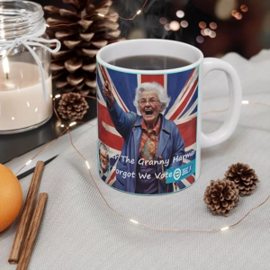 Starmer The Granny Harmer Mug Rude Funny Novelty Political Ideal Gift Birthday