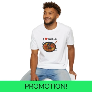 I love paella t shirt