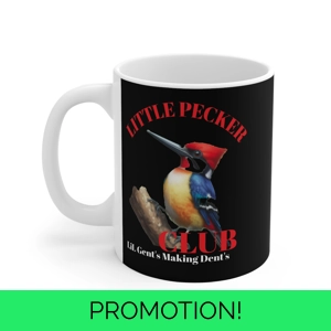 LITTLE PECKER CLUB LIL GENTS COFFEE MUG