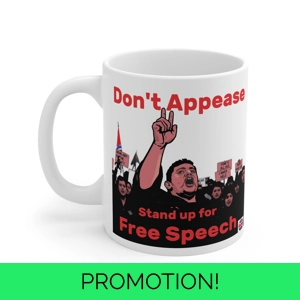 Free speech matters Gift, Free Speech union Social Justice uk Mug, choice of Three designs