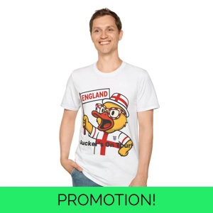 England Football Duck Design T-Shirt is a funny and origin..