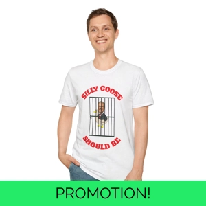 Political Humor T-Shirt, Funny Political, Silly Goose Keir..