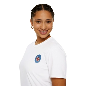 English St George Flag Unisex Softstyle T-Shirt - Patriotic Tee, UK National Day