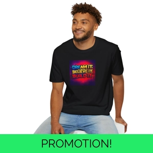 Dream Big Inspirational T-Shirt Take Action on Your Dreams
